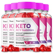 True Form Keto ACV Gummies (5 Pack)